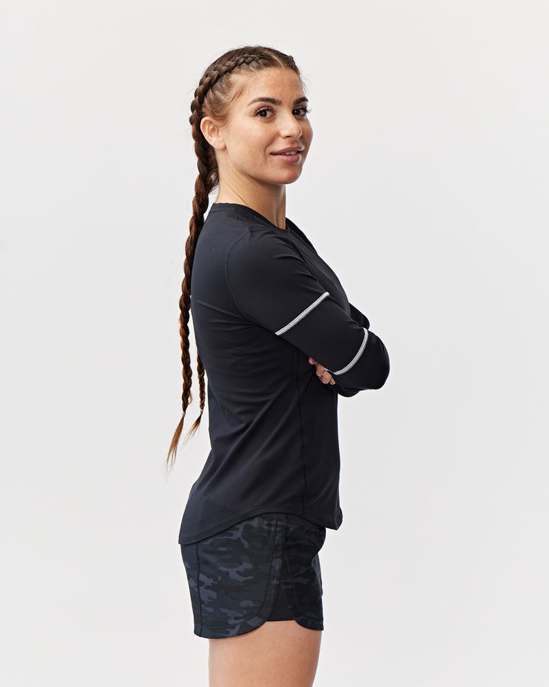 Foudy Women's Longsleeve Workout Top - The7Letter