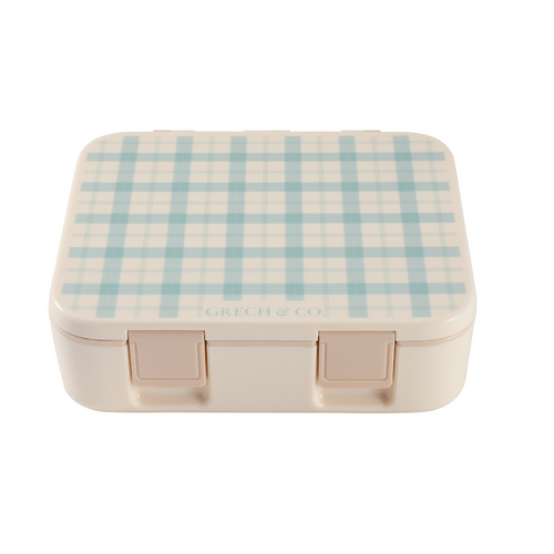 3 Compartment Leakproof Lunchbox | Fern Plaid - The7Letter