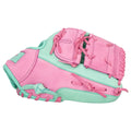 Franklin Sports CTZ5000 12" Baseballhandschuh – Mint & Rose | Premium Leder-Infield-Handschuh
