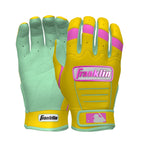 Franklin CFX PRO CUSTOM Schlaghandschuhe – Gelb/Mint