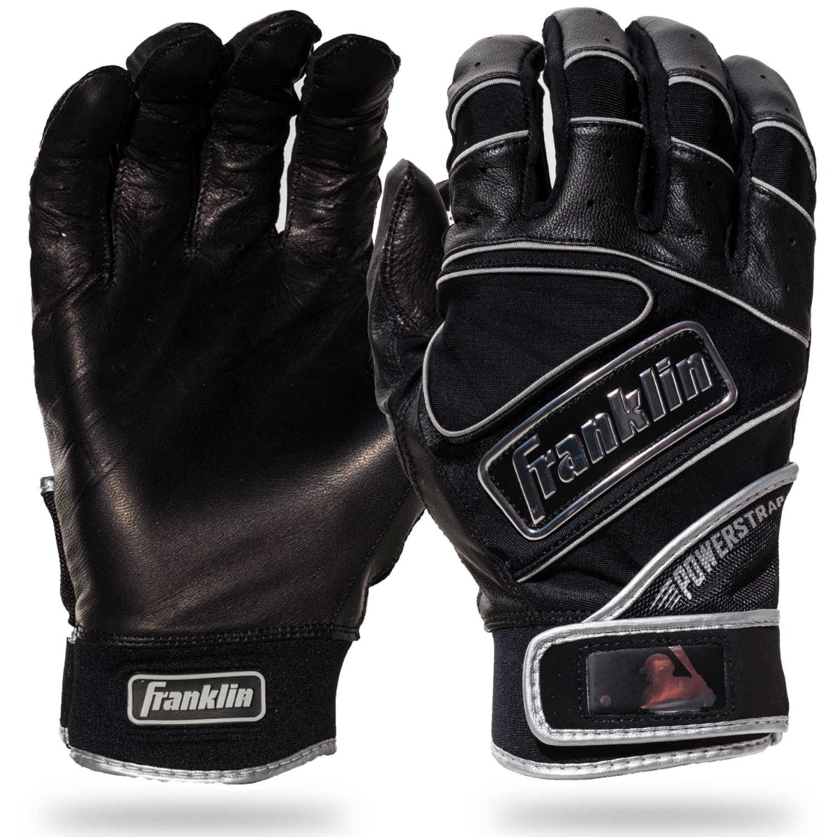 Gants de frappeur Franklin Powerstrap Chromés - (20490F)