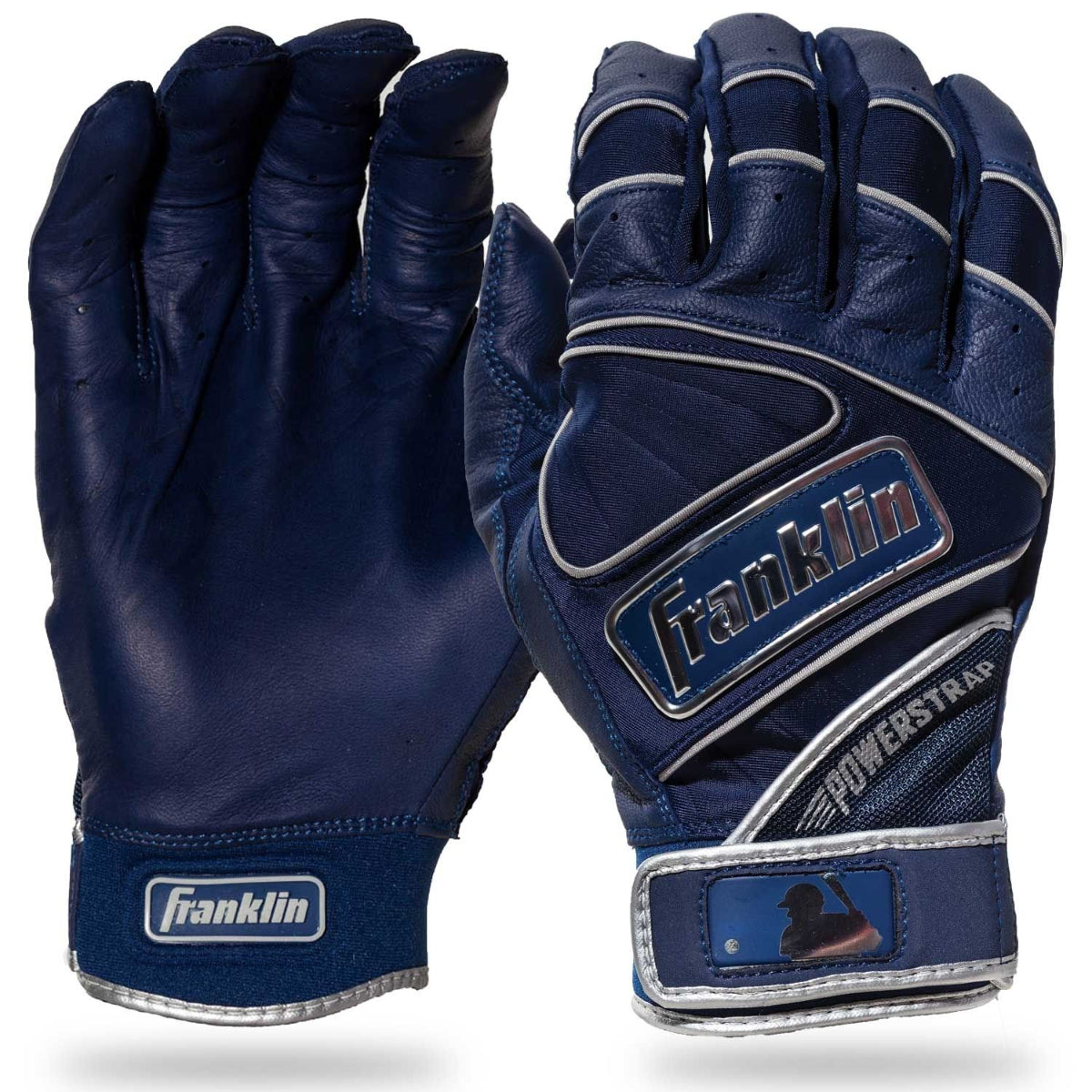 Gants de frappeur Franklin Powerstrap Chrome - (20492F)