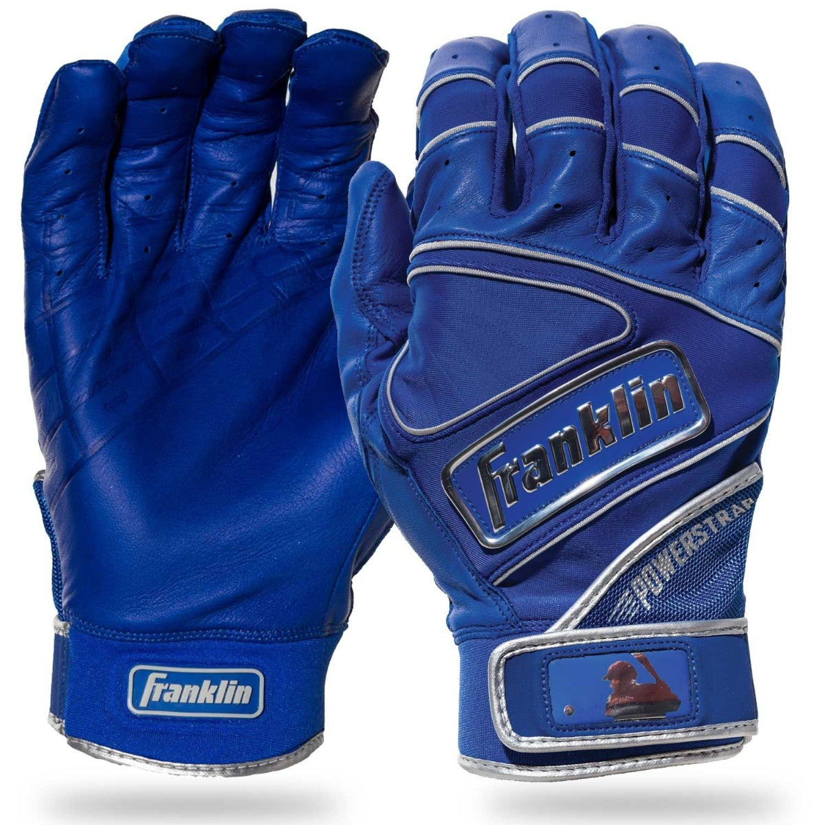 Gants de frappeur Franklin Powerstrap Chrome - (20494F)