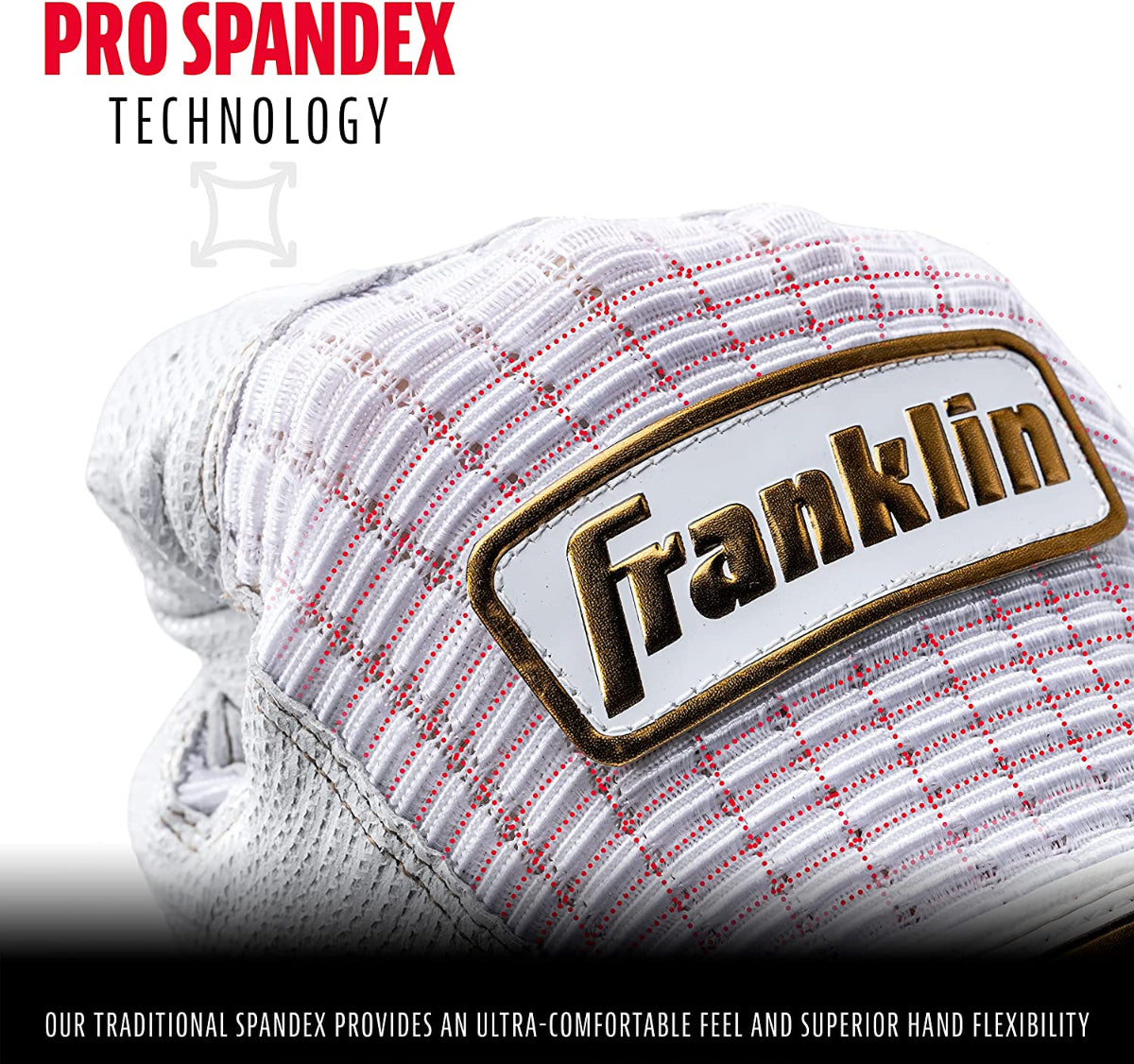 Franklin Pro Classic Gold Series Schlaghandschuhe