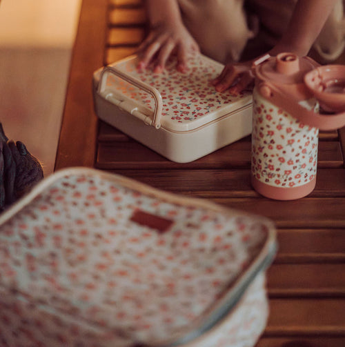3 Compartment Leakproof Lunchbox | Sienna Gingham - The7Letter