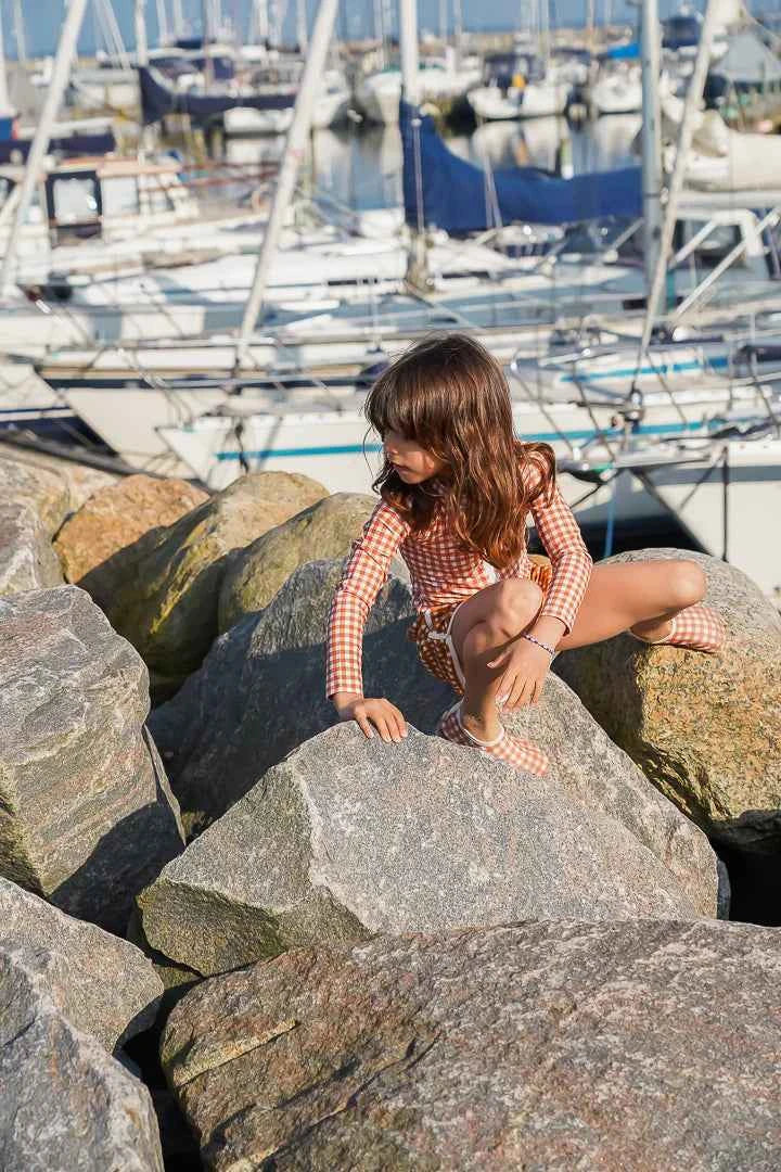 Swim Shoes - Sienna Gingham