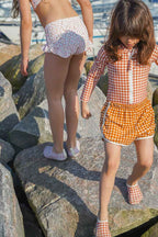 Swim Shoes - Sienna Gingham
