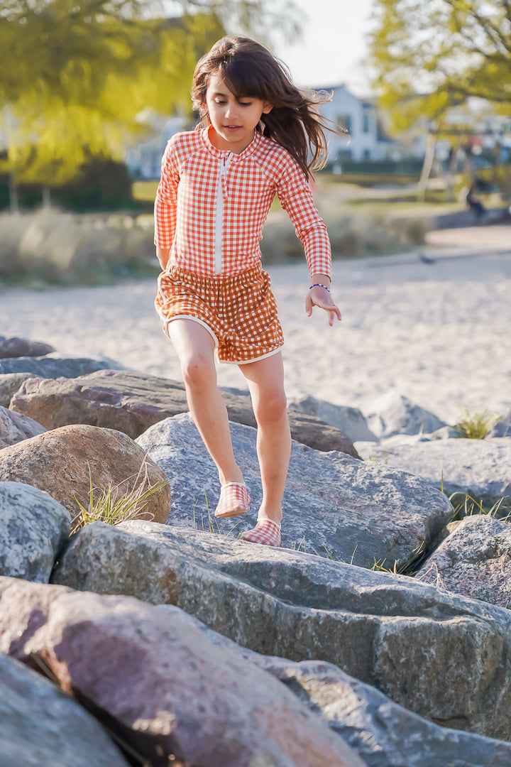 Swim Shoes - Sienna Gingham