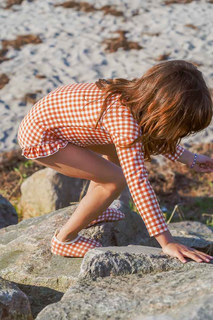 Swim Shoes - Sienna Gingham