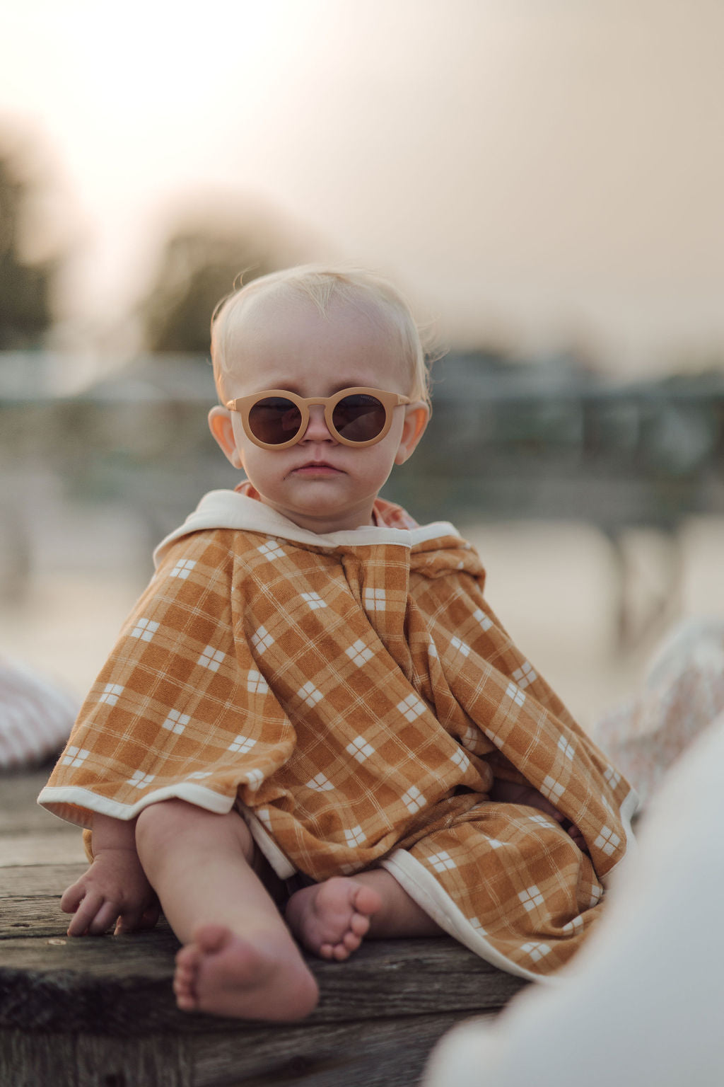 Classic | Sustainable Sunglasses | Plant-Based Bendable Polarized - Baby | 0-2 Y - The7Letter