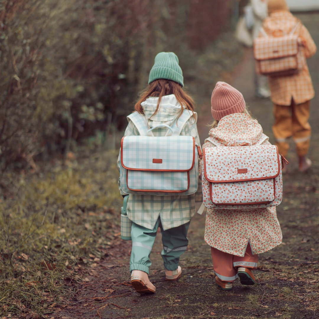 Satchel Backpack | Sunset Meadow - The7Letter
