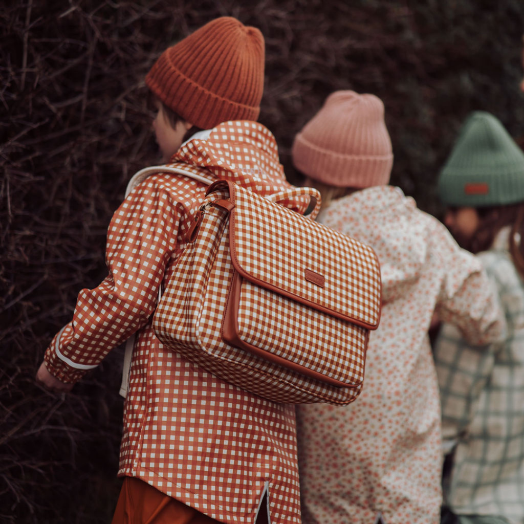 Satchel Backpack | Sienna Gingham - The7Letter