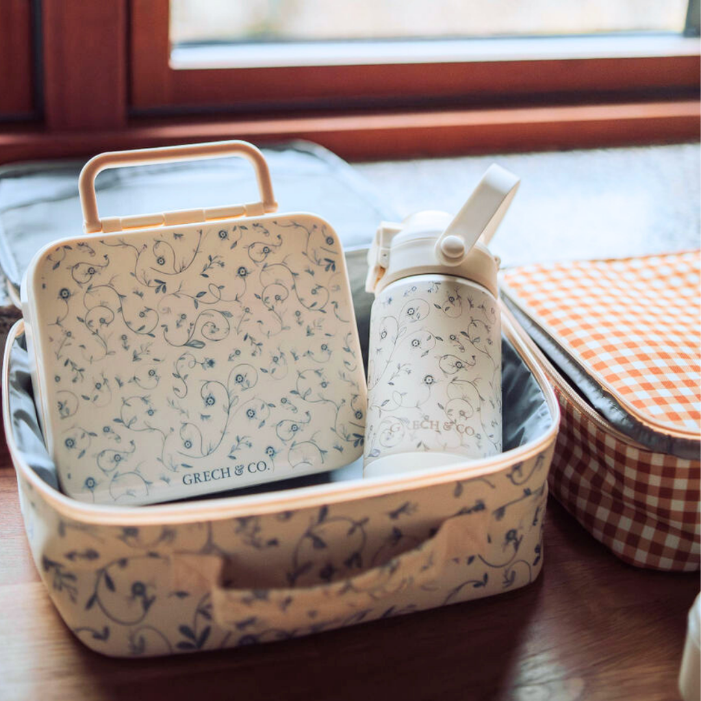 Insulated Lunch Bag | Scandi Floral - The7Letter