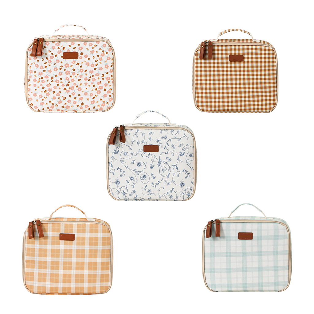 Insulated Lunch Bag | Fern Plaid - The7Letter