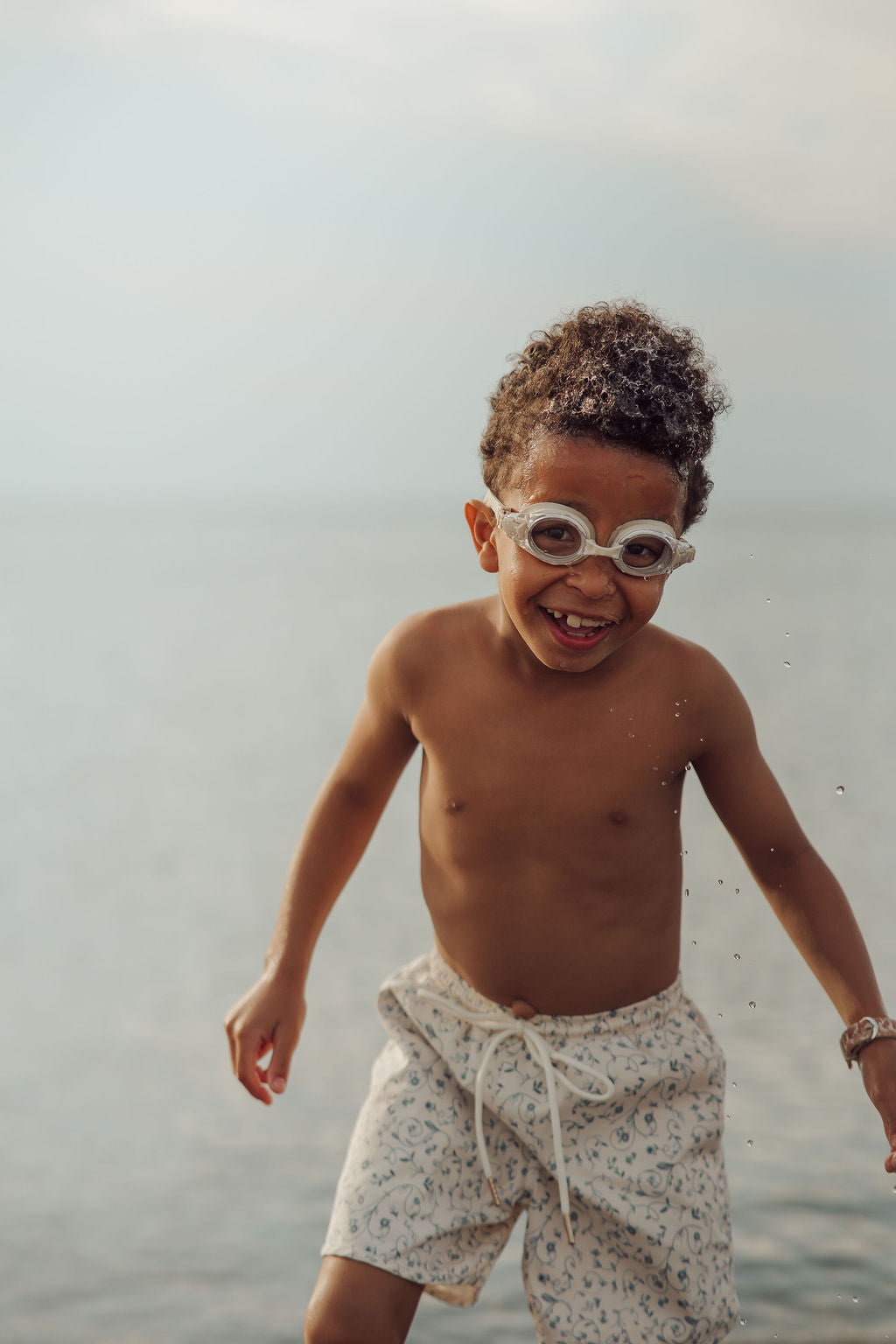 Swim Trunks | UPF + Recycled - Scandi Floral - The7Letter