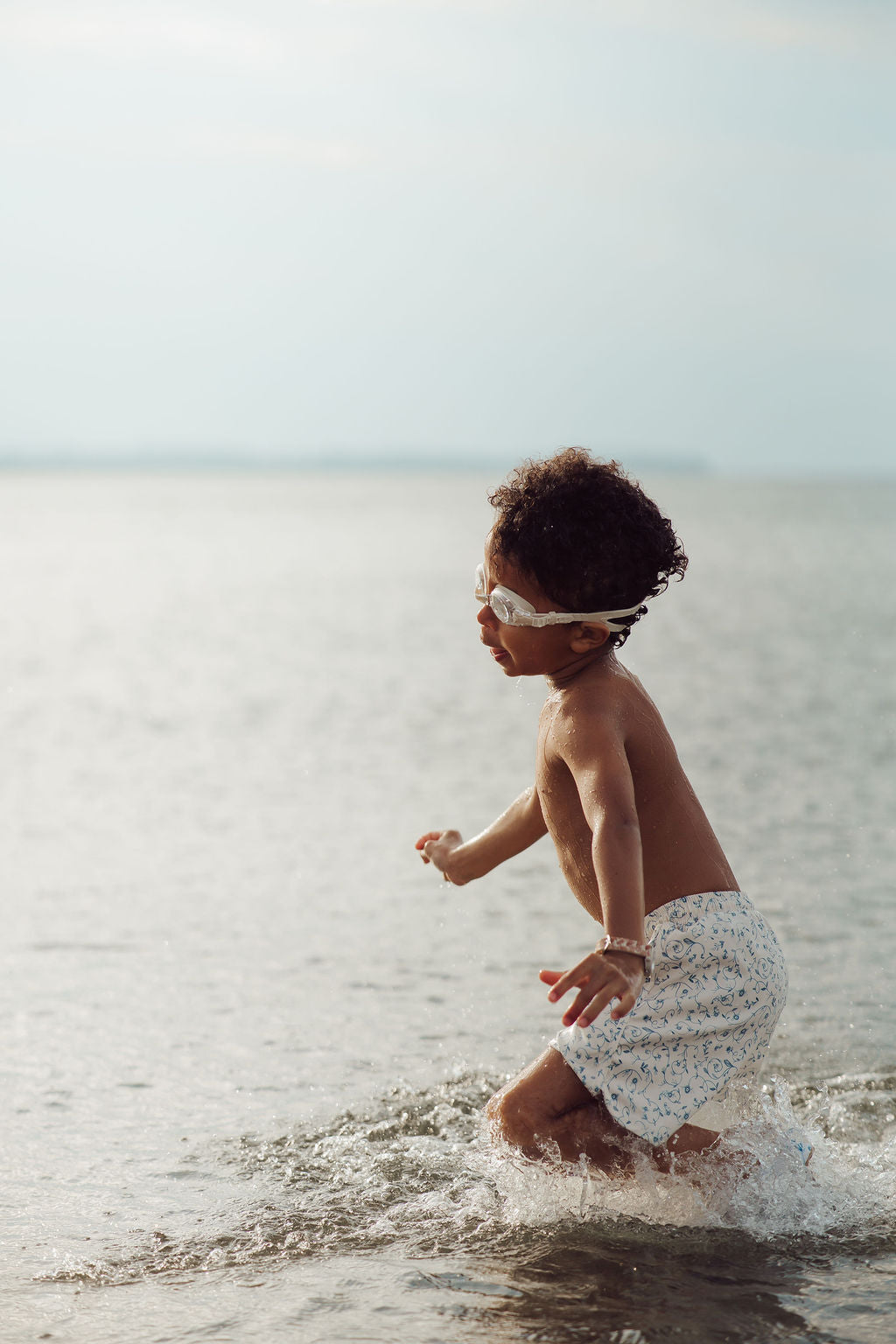 Swim Trunks | UPF + Recycled - Scandi Floral - The7Letter