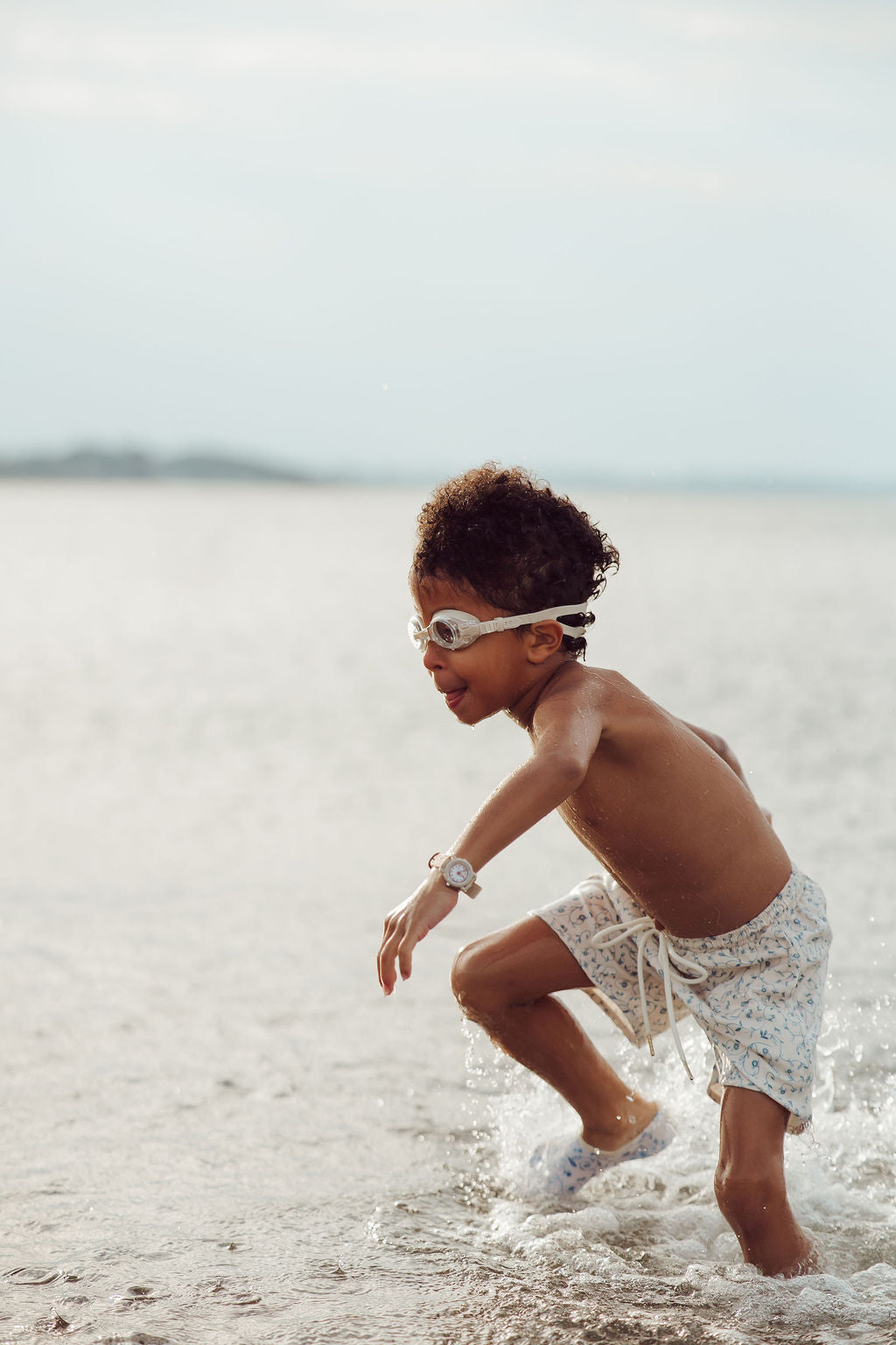 Swim Trunks | UPF + Recycled - Scandi Floral - The7Letter