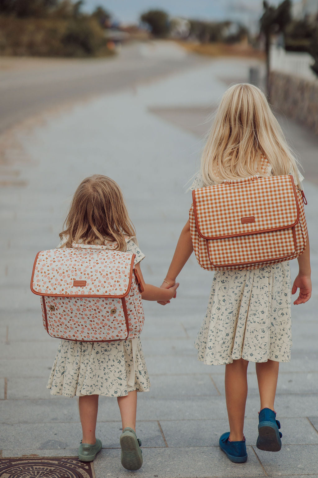 Satchel Backpack | Sienna Gingham - The7Letter