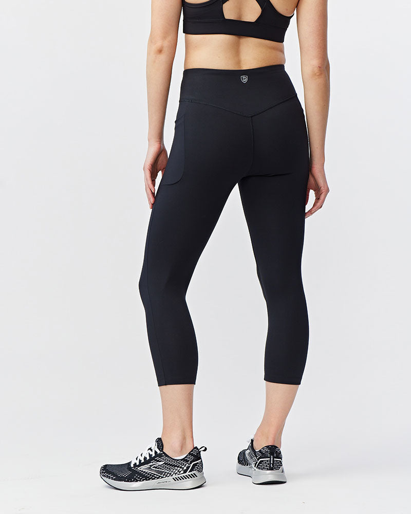 Go Again Women's Cropped Leggings Length 21" - The7Letter