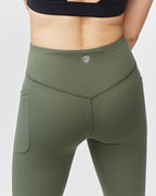 Go Again Women's Cropped Leggings Length 21" - The7Letter