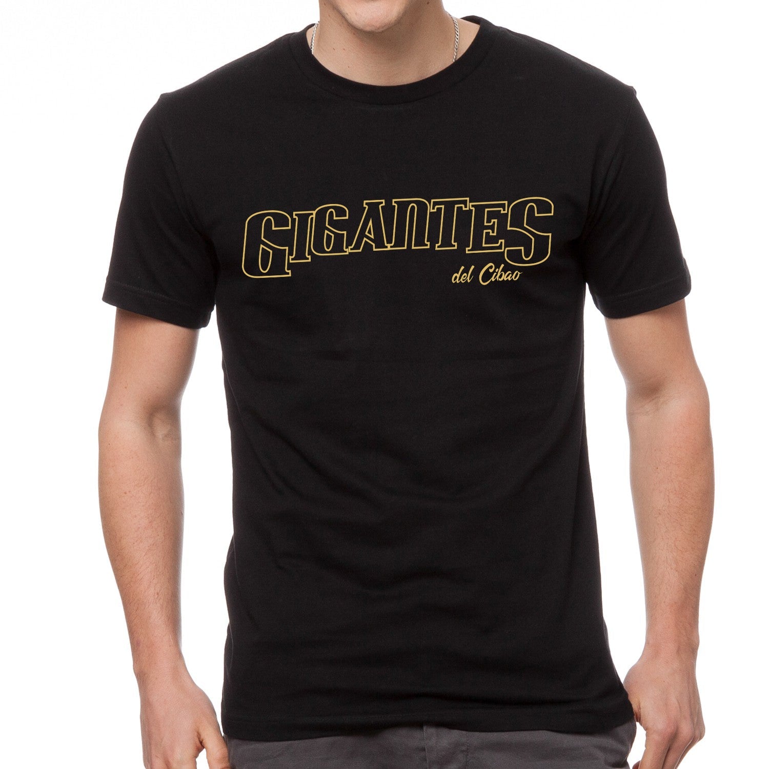 T-shirt Gigantes del Cibao contour doré