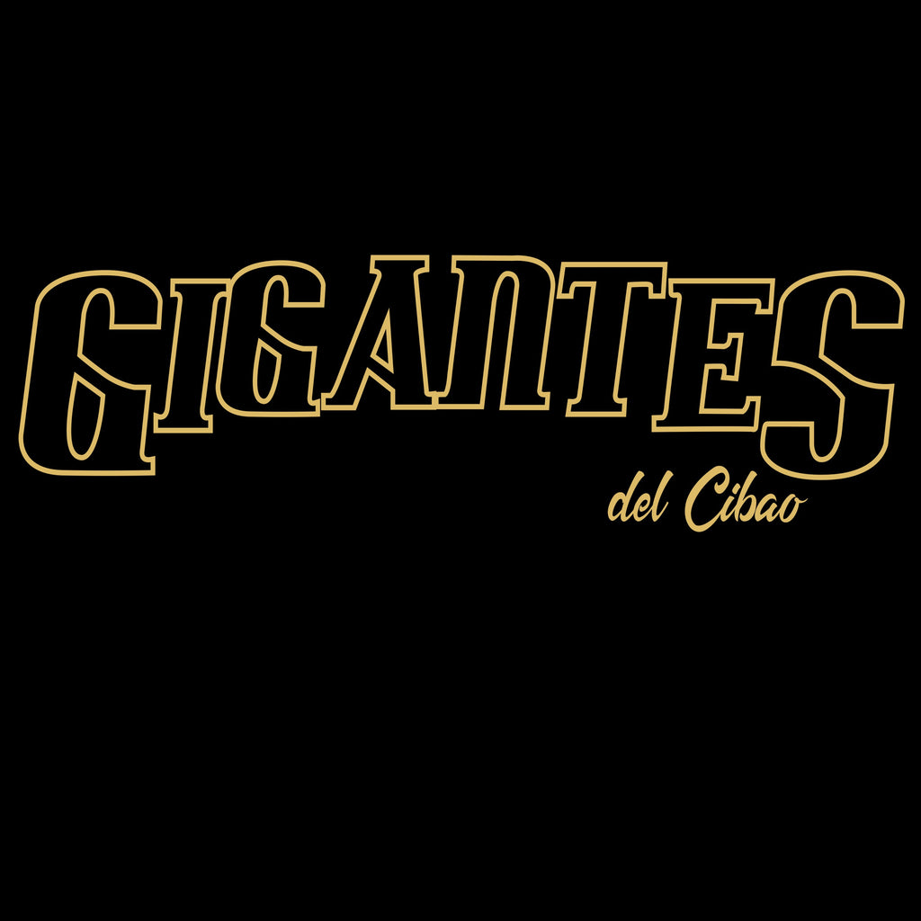 T-shirt Gigantes del Cibao contour doré