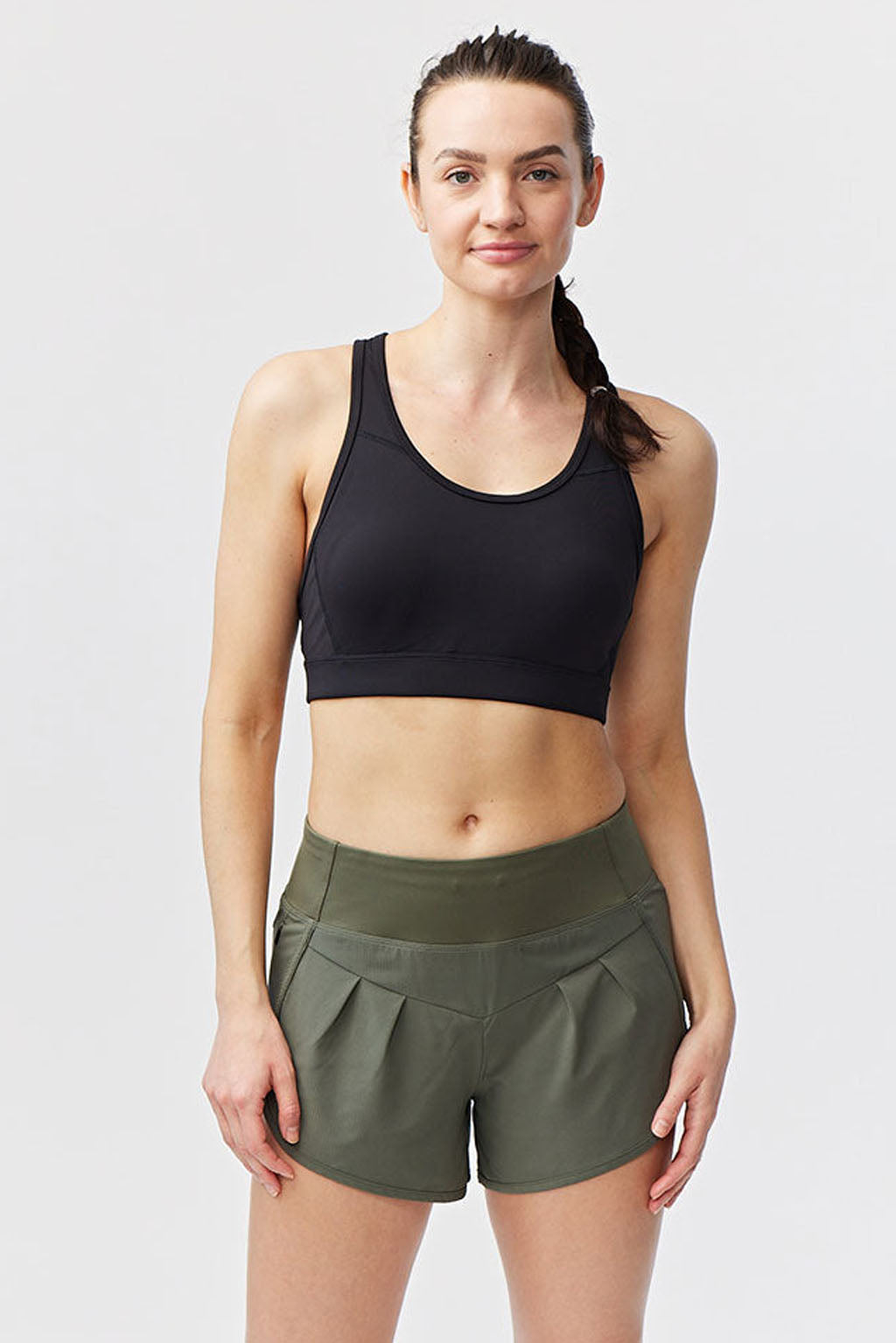 Sheva High-Rise Laufshorts für Damen
