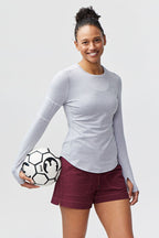 Foudy Women's Longsleeve Workout Top - The7Letter