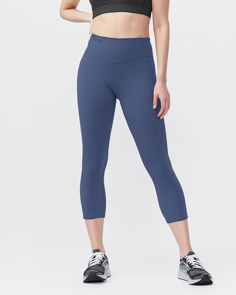 Go Again Women's Cropped Leggings Length 21" - The7Letter