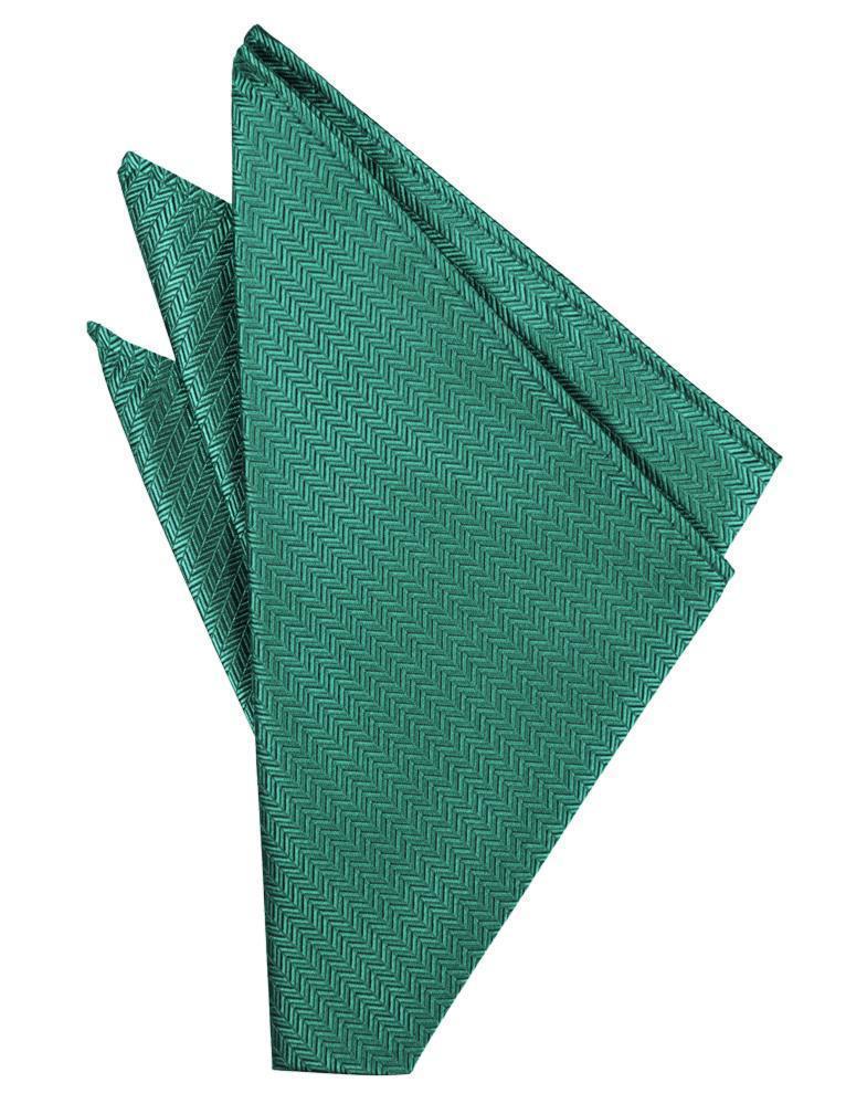 Pochette de costume à chevrons