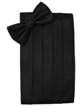 Ensemble cummerbund et nœud papillon à chevrons