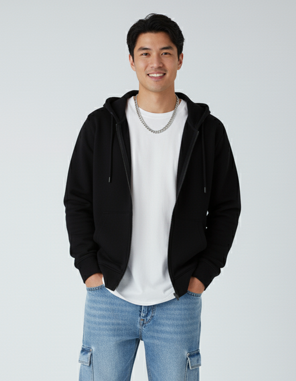Heavyweight Zip Hoodie P2017 - The7Letter