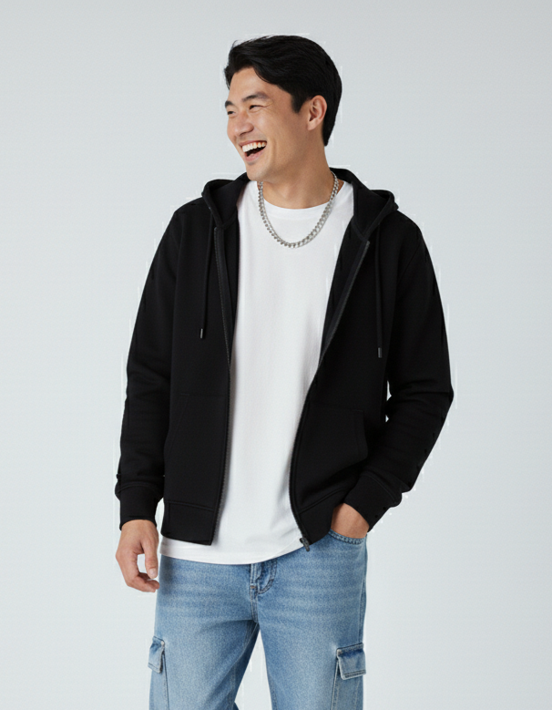 Heavyweight Zip Hoodie P2017 - The7Letter