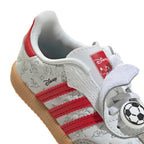 Adidas (TD) Disney Samba OG Elastische Schnürsenkel - Weiß/Rot