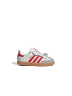 Adidas (TD) Disney Samba OG Elastische Schnürsenkel - Weiß/Rot