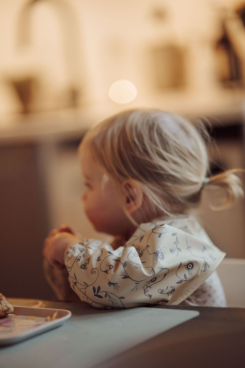 Smock Bib | Scandi Floral - The7Letter