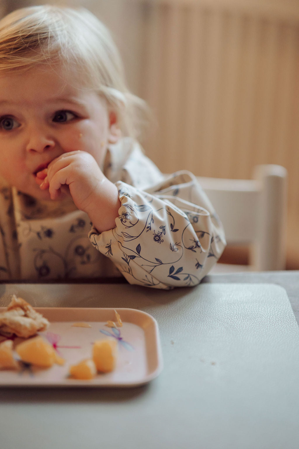 Smock Bib | Scandi Floral - The7Letter