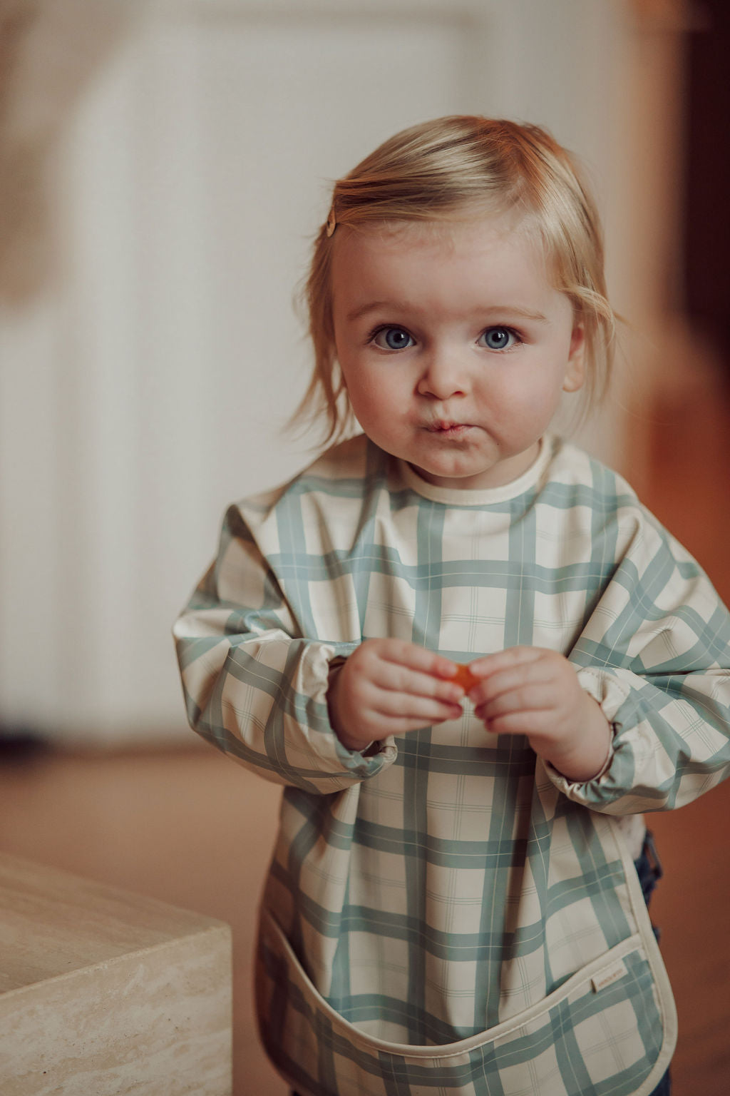 Smock Bib | Fern Plaid - The7Letter