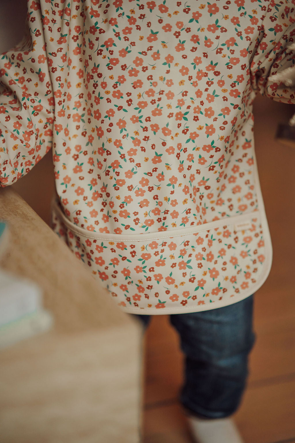 Smock Bib | Sunset Meadow - The7Letter