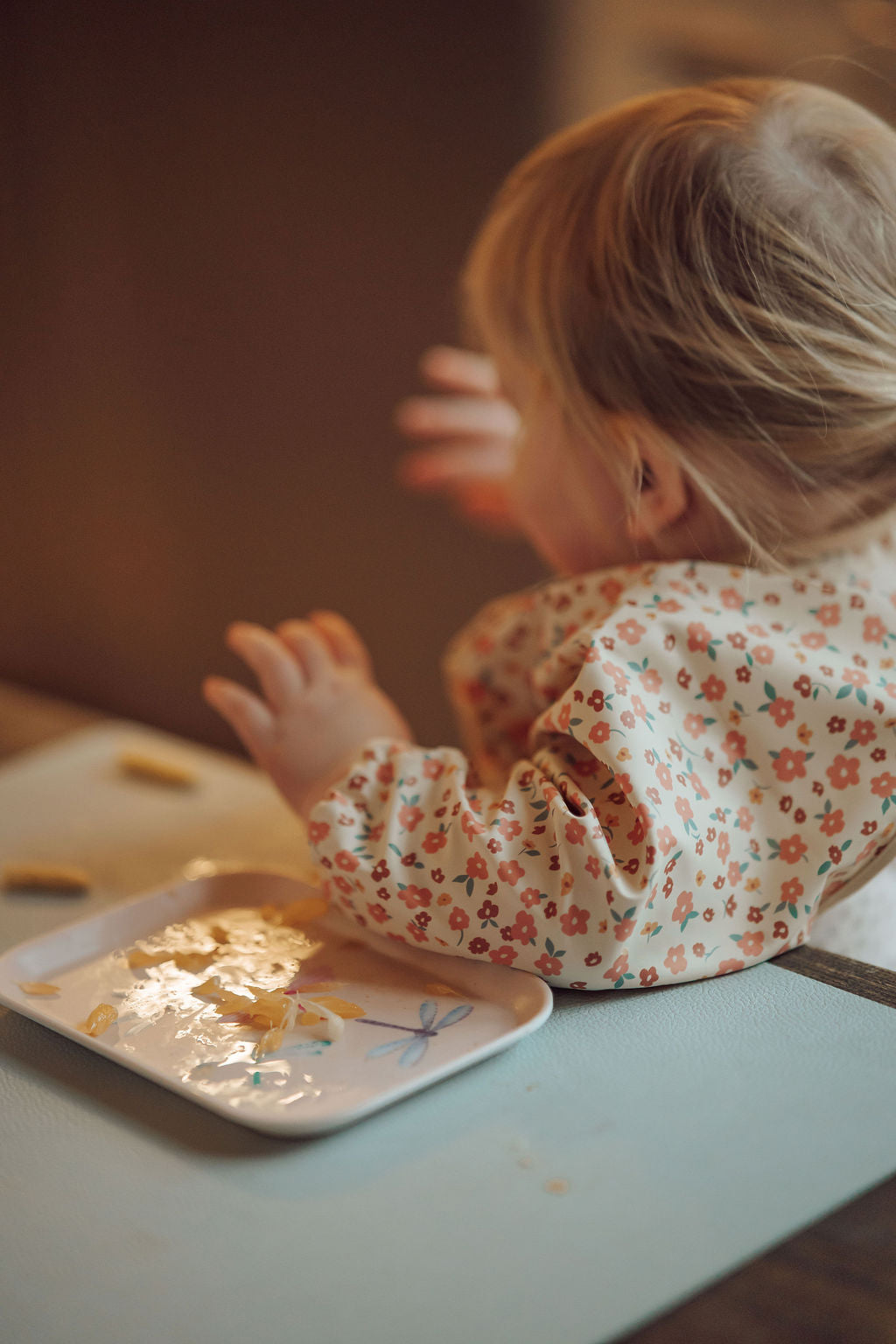 Smock Bib | Sunset Meadow - The7Letter