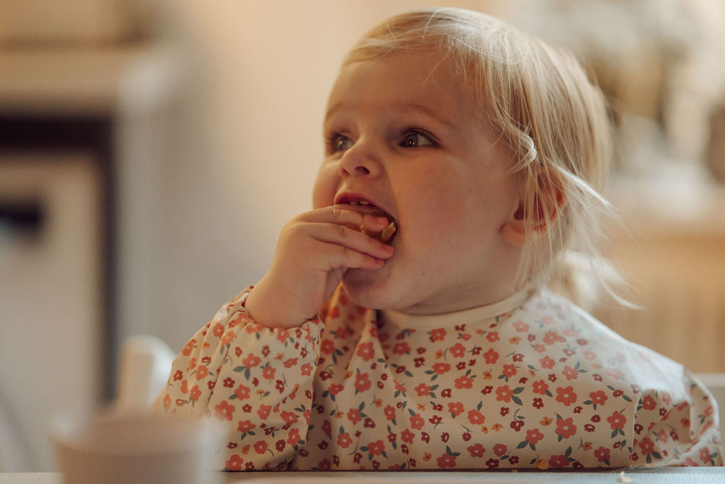 Smock Bib | Sunset Meadow - The7Letter