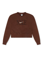 Nike Womens Sportswear Phoenix Fleece - Fauna Brown/Pale Ivory