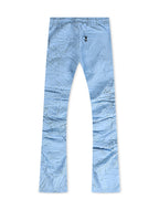 Frost Original Monico Nylon Stacked Pants- Blue