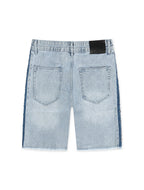 N.M.E NYC Enemy Army '97 Denim Shorts - Blue Wash