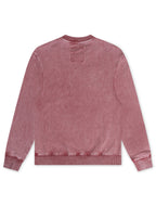 Vicious Denim Graphic Crewneck – Acid-Burgund