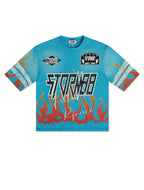 T-shirt Kleep Senka en jersey simple - Aqua