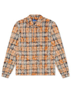 Chemise en flanelle ornée de strass Rebel Denim - Orange