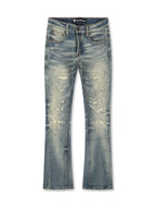 Jean Valabasas Hibet Stacked - Bleu vintage