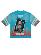 T-shirt Kleep Senka en jersey simple - Aqua