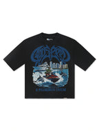 Godspeed GMYC Wave Runner Boxy T-Shirt – Schwarz
